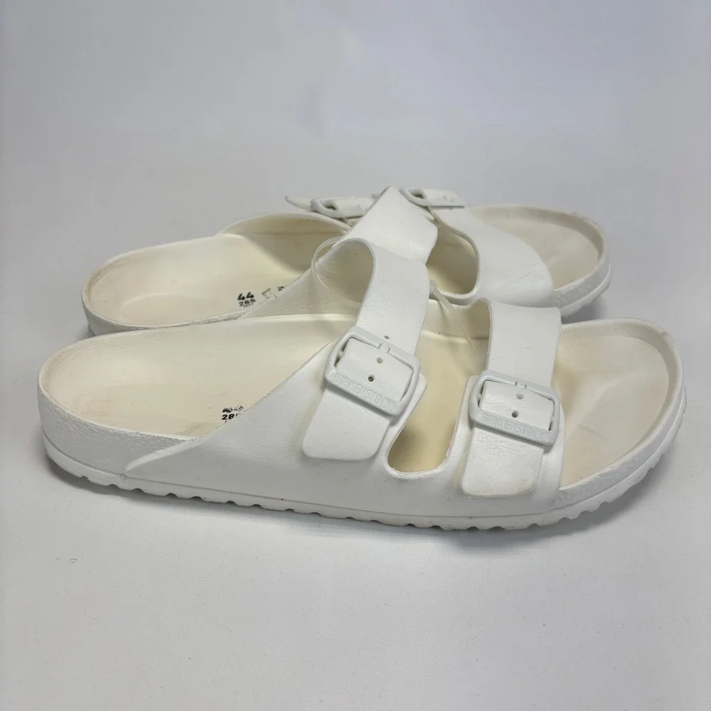 Birkenstock Arizona EVA Sandals Mens 11 White Waterproof Slides Essentials